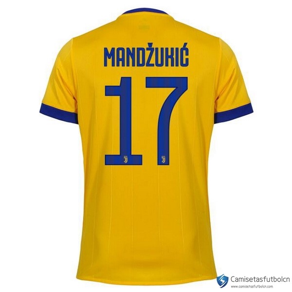 Camiseta Juventus Segunda equipo Mandzukic 2017-18